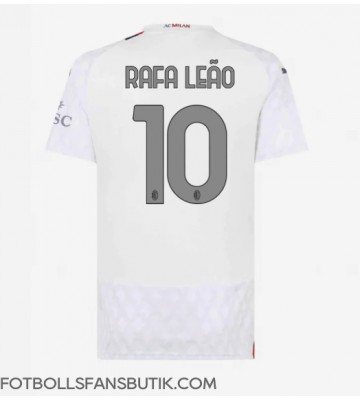 AC Milan Rafael Leao #10 Replika Bortatröja Damer 2023-24 Kortärmad